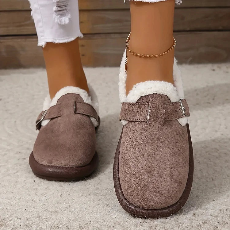 Briony - Orthopedic Shoes With Plush And Round Toe For Women