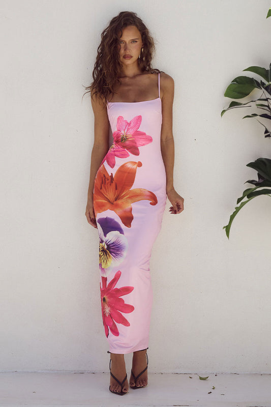 DEIA Midiklänning - Multi Flower